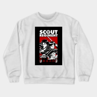 scout regiment attack on titan Crewneck Sweatshirt